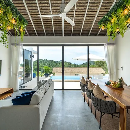 Pahili Pool Villas Koh Phangan Mae Haad Bagian luar foto